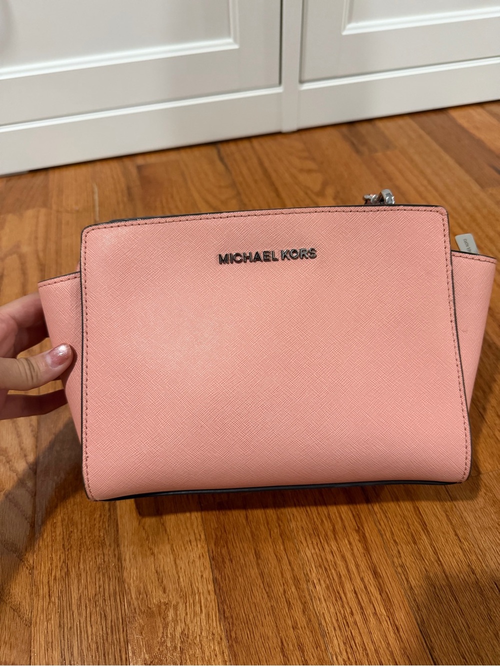 Michael Kors Blush Pink Saffiano Crossbody Bag